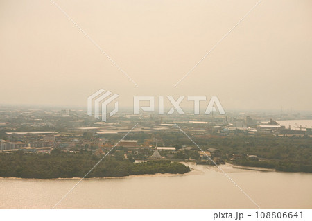 Phra Samut Chedi(タイ王国サムットプラーカーン県の県章プラ・サムットチェディ) Phra Samut Chedi(タイ王国サムットプラーカーン県の県章プラ・サムットチェディ) 108806641