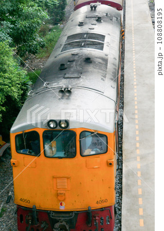 SRT Asok station and Train in Bangkok,Thailand 108808195