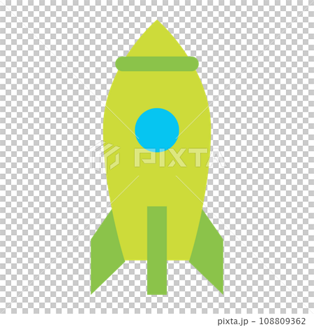 代表車輛、火箭的顏色樣式圖示 代表車輛、火箭的顏色樣式圖示 108809362