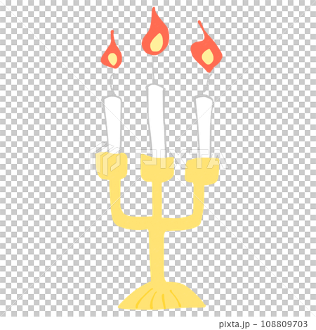 キャンドルのイラスト キャンドルのイラスト 108809703