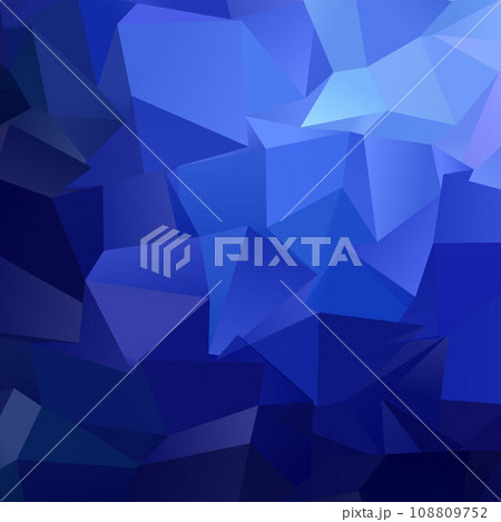 Abstract Blue Triangular Geometric Modern Background 108809752