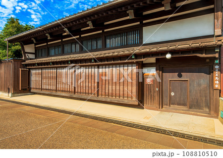 富山県　富山市　岩瀬の町並み 108810510