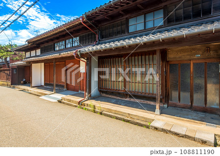 富山県 高岡市 吉久の町並み 富山県 高岡市 吉久の町並み 108811190