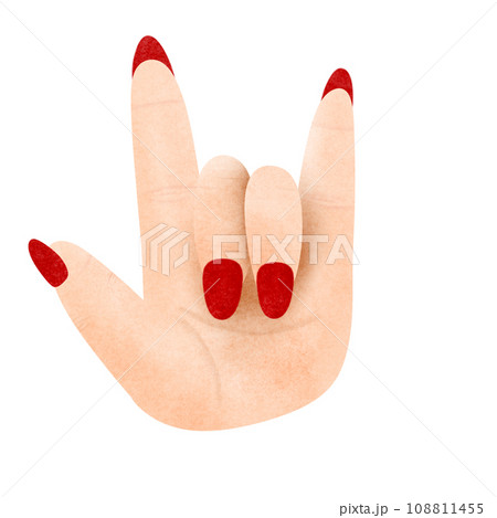 Sign language  hand finger  108811455
