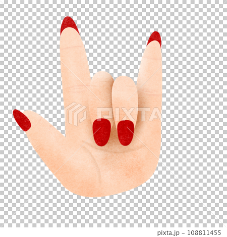 Sign language  hand finger  108811455