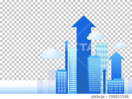 Growing company background illustration Growing company background illustration 108811598