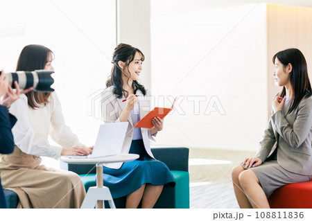 取材風景　撮影協力「LINK FOREST」 108811836