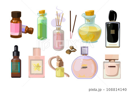 Collection of Illustrations of Aromatic Accessories 108814140
