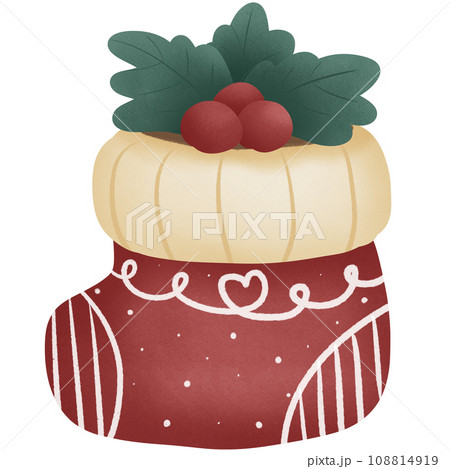 Christmas sock Christmas sock 108814919