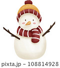 Christmas snowman 108814928