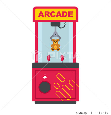 slot machine with toys and hook. 108815215