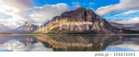 Canadian Nature Landscape. Alpine Lake and Rocky Mountains. Canadian Nature Landscape. Alpine Lake and Rocky Mountains. 108816001