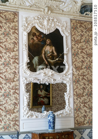 The Augustusburg Palace Interior Bruhl Germany 108817510