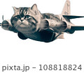 猫行機　ねこうき　猫型飛行機 108818824
