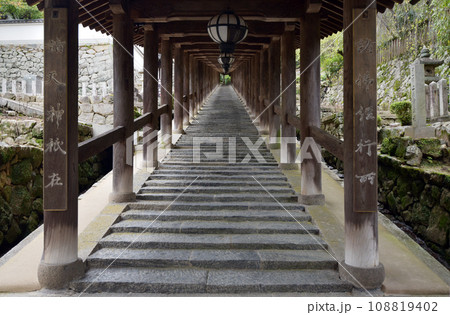 長谷寺 登廊 奈良県桜井市初瀬 長谷寺 登廊 奈良県桜井市初瀬 108819402