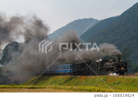SLやまぐち号重連運転(C57-1+C56-160+12系客車) SLやまぐち号重連運転(C57-1+C56-160+12系客車) 108819824