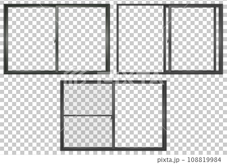 黑色推拉窗扇套裝 黑色推拉窗扇套裝 108819984