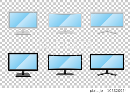 簡單圖解_同款家電套裝_電腦顯示器 108820934