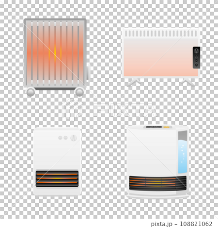 簡單插畫_各種家電套裝_爐子 108821062