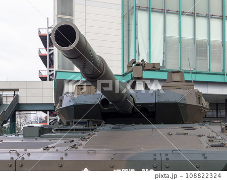 16式機動戦闘車の105mmライフル砲 16式機動戦闘車の105mmライフル砲 108822324