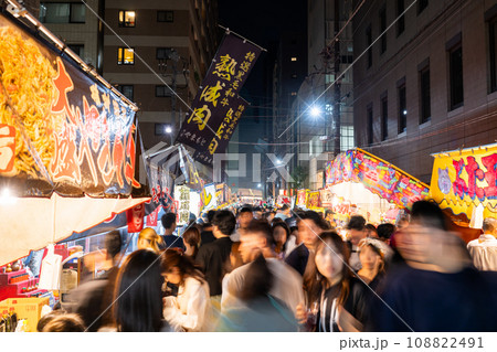 《東京都》東京のお祭り・日本橋べったら市 108822491