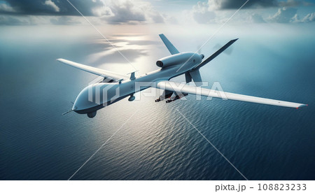無人航空機のイメージ-Generative AI 無人航空機のイメージ-Generative AI 108823233