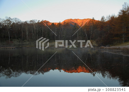美鈴池の絶景 【長野県南牧村（八ヶ岳高原ロッジ）】 108823541