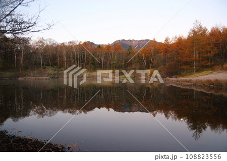 美鈴池の絶景 【長野県南牧村(八ヶ岳高原ロッジ)】 美鈴池の絶景 【長野県南牧村(八ヶ岳高原ロッジ)】 108823556