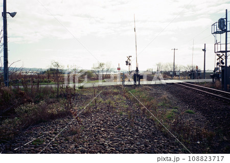 万字線 志文－上志文 踏切跡 108823717