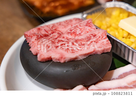 ジューシーで美味しそうな焼肉 ジューシーで美味しそうな焼肉 108823811