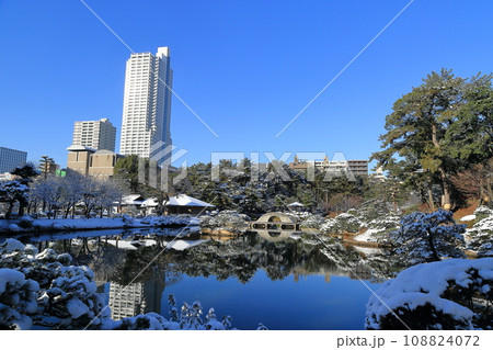 雪の縮景園 雪の縮景園 108824072
