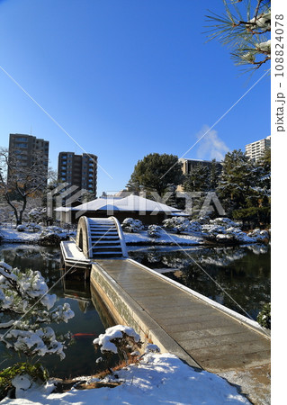 雪の縮景園 108824078