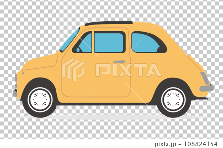 義大利老車/老爺車/黃色 108824154