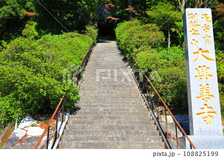 【佐賀県】晴天の大興善寺の石段（きぼうの坂） 108825199