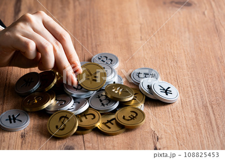 為替のクラフトイメージ 108825453