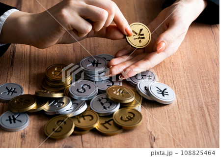 為替のクラフトイメージ 108825464