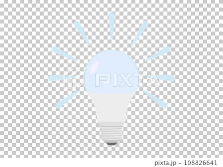 LED電球が光る LED電球が光る 108826641