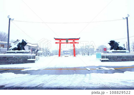 初詣 護国神社 山形県 初詣 護国神社 山形県 108829522