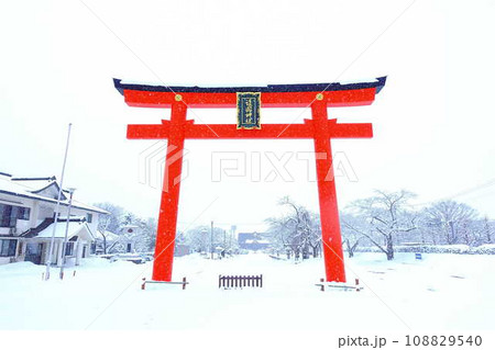 初詣 護国神社 山形県 初詣 護国神社 山形県 108829540