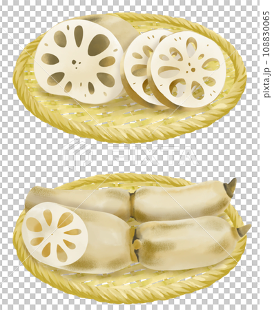 濾鍋上蓮藕的插圖集 108830065