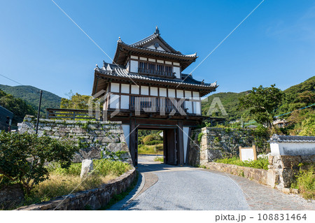 対馬 金石城の櫓門 長崎県対馬市 対馬 金石城の櫓門 長崎県対馬市 108831464