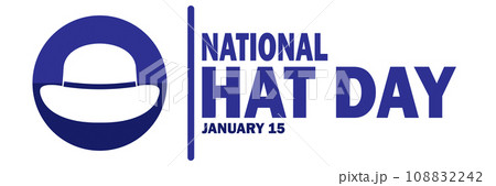 National Hat Day Vector illustration National Hat Day Vector illustration 108832242