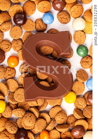 Dutch holiday Sinterklaas background Dutch holiday Sinterklaas background 108832299