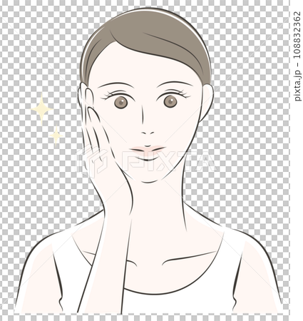 woman with healthy skin condition 108832362