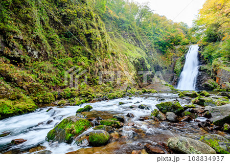 初秋の秋保大滝 宮城県仙台市 初秋の秋保大滝 宮城県仙台市 108834937