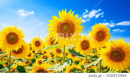 ヒマワリ 108835964
