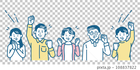 元気な高齢者 108837822