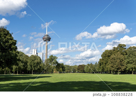 View of Colonius and park, Cologne Germany View of Colonius and park, Cologne Germany 108838228