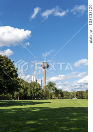 View of Colonius and park, Cologne Germany View of Colonius and park, Cologne Germany 108838229
