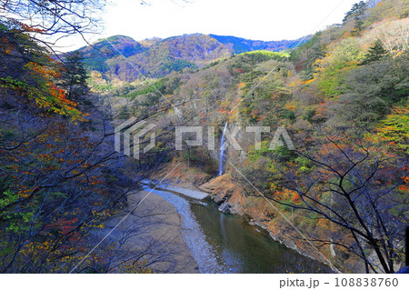 塩原渓谷 回顧の滝/栃木県那須塩原市 塩原渓谷 回顧の滝/栃木県那須塩原市 108838760
